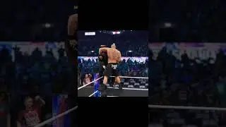 WWE 2K22 Brock Lesnar Destroys Ring at WrestleMania