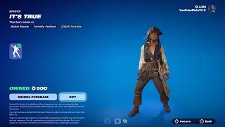 NEW ICON SERIES IT’S TRUE EMOTE! Fortnite Item Shop [June 22nd, 2024]