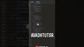 html list elements step by step 