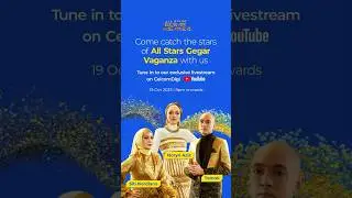 Catch the All Stars Gegar Vaganza artists on CelcomDigi's YT channel on 19 Oct @ 8:00PM