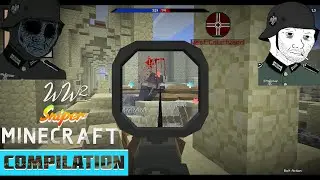 Minecraft: ww2 fps mod Sniper Compilation FT. Own Guitar music