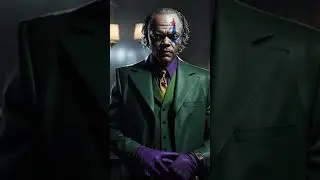 Железный человек Бэтмен. Ник Фьюри Джокер #ai #NekWave #shorts