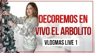 DECORATING THE CHRISTMAS TREE 2023 / DANIELA LIEPERT VLOGMAS LIFE 1