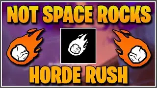 ITS RAINING "NOT SPACE ROCKS" HORD RUSH!
