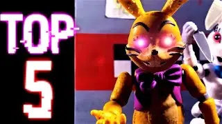 TOP 5 FNAF SONGS ANIMATIONS (FNaF 2021)