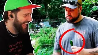 He Tried My Hot Peppers!!