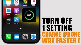 TURN OFF This iOS 16 Setting - To Charge iPhone FASTER !
