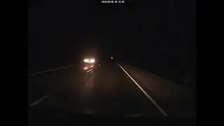 Привидения на дороге, видеорегистратор записал призрака, проехал сквозь человека