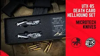 Microtech UTX-85 Molon Labe Set Hellhound/Warhound