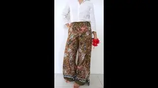 Malaysia Day Sewing | Sarawak batik pants | Sewing locally made fabric