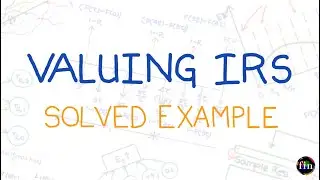 Valuing Interest Rate Swaps (Solved Example) (FRM Part 1, Book 3, Financial Markets and Products)