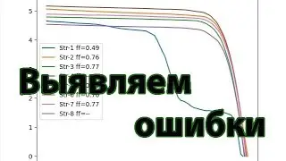 Самостоятельно построенная СЭС, выявляем ошибки