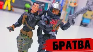 The Corps против Глобал Брос - обзор фигурок