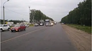 Массовое побоище и перекрытие трассы М-5 