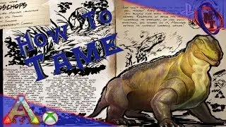 Ark Survival Evolved How To Tame Moschops