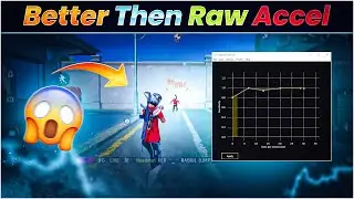 This is BETTER than Raw Accel🎯 | Custom Curve Free Fire