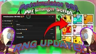 [NEW]PETSIMULATOR 99! RNG UPDATE SCRIPT | PET CHANGER, PET SPAWNER, AUTO FARM, AUTO RANK, TRADE SCAM