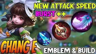 You Can't Stop Me!! CHANG’E Build Deadly & Strongest - Build Top 1 Global CHANG’E  2024 ~ MLBB
