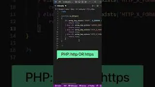PHP - http OR https and Base URL #coding #shorts #short #youtubeshorts
