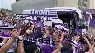 Valladolid Real Valladolid recibimiento aficion Pucela Ponferradinamp4