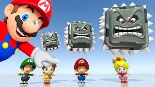 Baby Mario and Friends- Fun Experiments!! 🙃