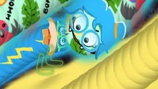 WORMATE - ОБЖОРА ЧЕРВЯК Синяя молния игра клон SLITHER IO И WORMAX IO