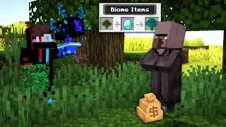 Minecraft But You Can Buy Biome Items !!! GamerBhai