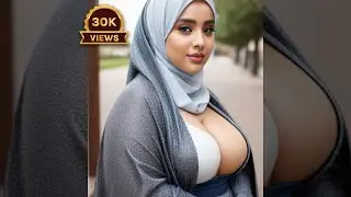 Chic Hijab Styles for Arabian Plus Size Curvy Women
