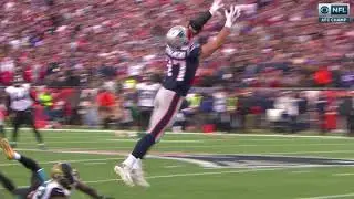 Rob Gronkowski Concussion Hit by Barry Church | Jaguars VS Patriots