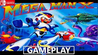 Mega Man X - Mega Man X Legacy Collection - Nintendo Switch Gameplay Docked