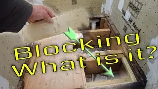 Add Blocking or your tile will crack. What is Blocking.