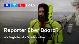 Ausbildung auf dem Schulschiff der Bundespolizei: Begleitung auf der Ostsee