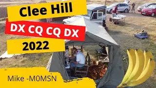 HAM RADIO: Clee Hill DX 2022, Weekend away with Radio Amateur's 