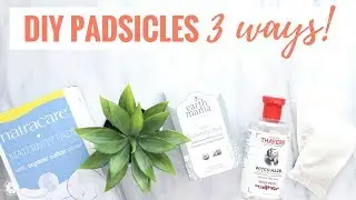 Postpartum Care: How To Make DIY Padsicles 3 Ways |  Pregnancy Series |  Healthy Grocery Girl