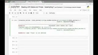 150  Dealing with Date and Time   resampling   Part 2
