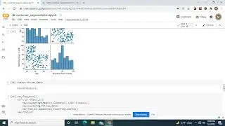 Part 1 Mall Customer Segmentation using KMeans algorithm Twice from this Kaggle dataset