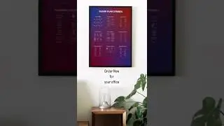 Digital print for architecture interior design office floor plan symbol blueprint high quality print