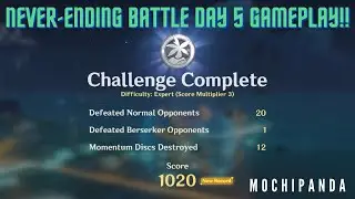 |Genshin Impact| Never-Ending Battle Day 5/ Armored Phalanx Guide!!