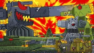 Кв-44 в Майнкрафт - Адская Дора Homeanimations и Дора Гибрид Gerand / Мультики про танки