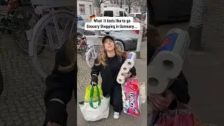Grocery Shopping in Germany be like…