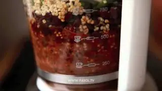 Вегетарианский бургер из фасоли (Adzuki Bean Veggie Burger)