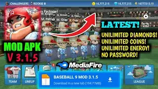 Baseball 9 mod apk 3.1.5🔥||Baseball 9 hack mod apk latest version unilimited all 2023 ||Alex Noble❤