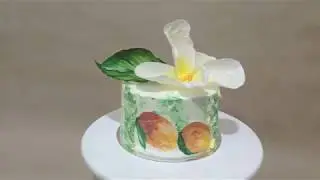 Манговый бисквит. Торт с манго. Манговый торт.