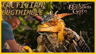 Baldur's Gate 3 - Tactician Difficulty - Bugthimble - Goblins Ambush - Graveyard map - Lower City