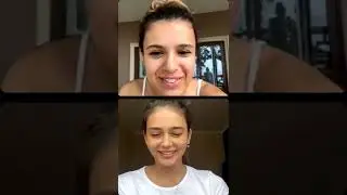 Лиана Осипова и Альбина Валиуллина  в прямом эфире 18.05.2022. Массаж.