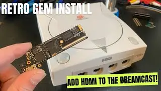 The Retro Gem comes to the Dreamcast! Installing and testing the latest HDMI mod from PixelFX!