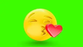 EMOJI 3d Green Screen 4K 😍😵🙃😱😭😘🤔🤒😜🤗💩