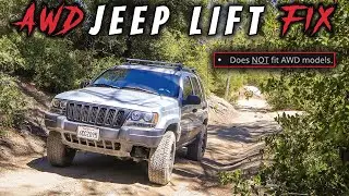 Why you CAN'T Lift an AWD Jeep Grand Cherokee ( FIX ) | Najar Entertainment