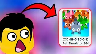 УЗНАЛ ДАТУ ВЫХОДА НОВОЙ ИГРЫ?! PET SIMULATOR 99? 