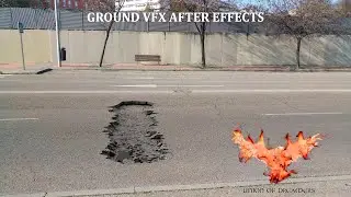 Ground cracks in After Effects. Tutorial en Español